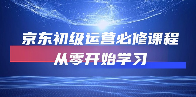 （10261期）京东初级运营必修课程，从零开始学习-山河网创